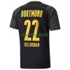 Maillot de Supporter BVB Borussia Dortmund Jude Bellingham 22 Extérieur 2021-22 Pour Homme